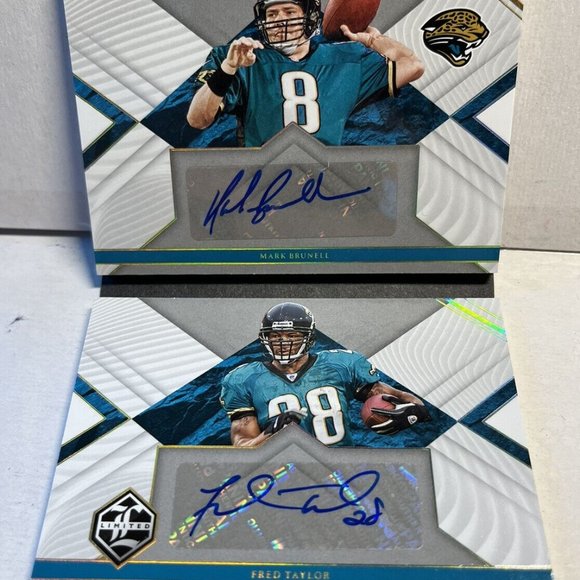 #2/49 Limited Partnership Dual Signatures Booklet Mark Brunell & Fred Taylor New - Picture 1 of 6